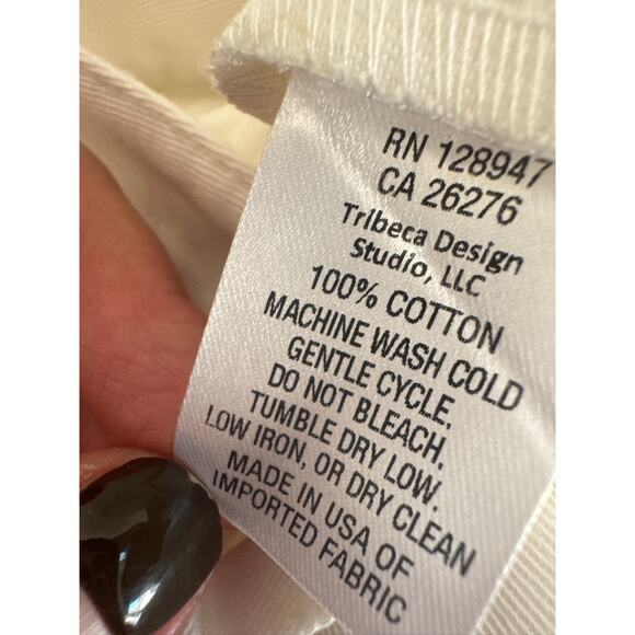 Nili Lotan Cotton Utility Shorts in White - Size 8 - Picture 6 of 8